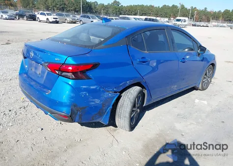 2021 Nissan Versa Sv Xtronic Cvt z USA, uszkodzony, nr VIN 3N1CN8EV0ML848196